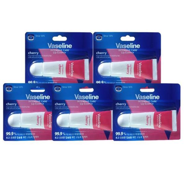 [OF4730RO] Vaseline Lip Essence Cherry 5 pcs (12108043)