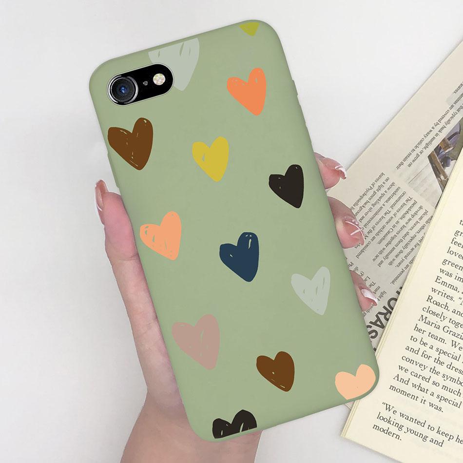 For Apple iPhone 7 8 Plus Back Cover Fashion Pattern Soft Silicone Anti Slip Phone Case For iPhone 7plus 8plus Funda Capa Shell