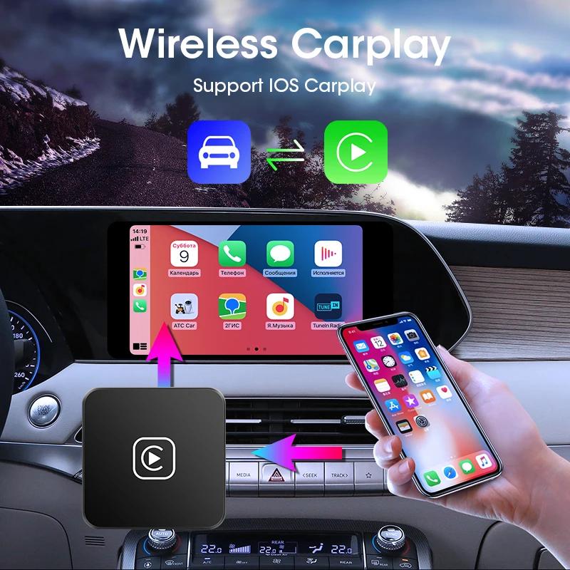 2025 Hot Wireless CarPlay Box Android Auto Adapt For Wired CarPlay Display To Wireless Smart Box Linux System OEM Upgrade