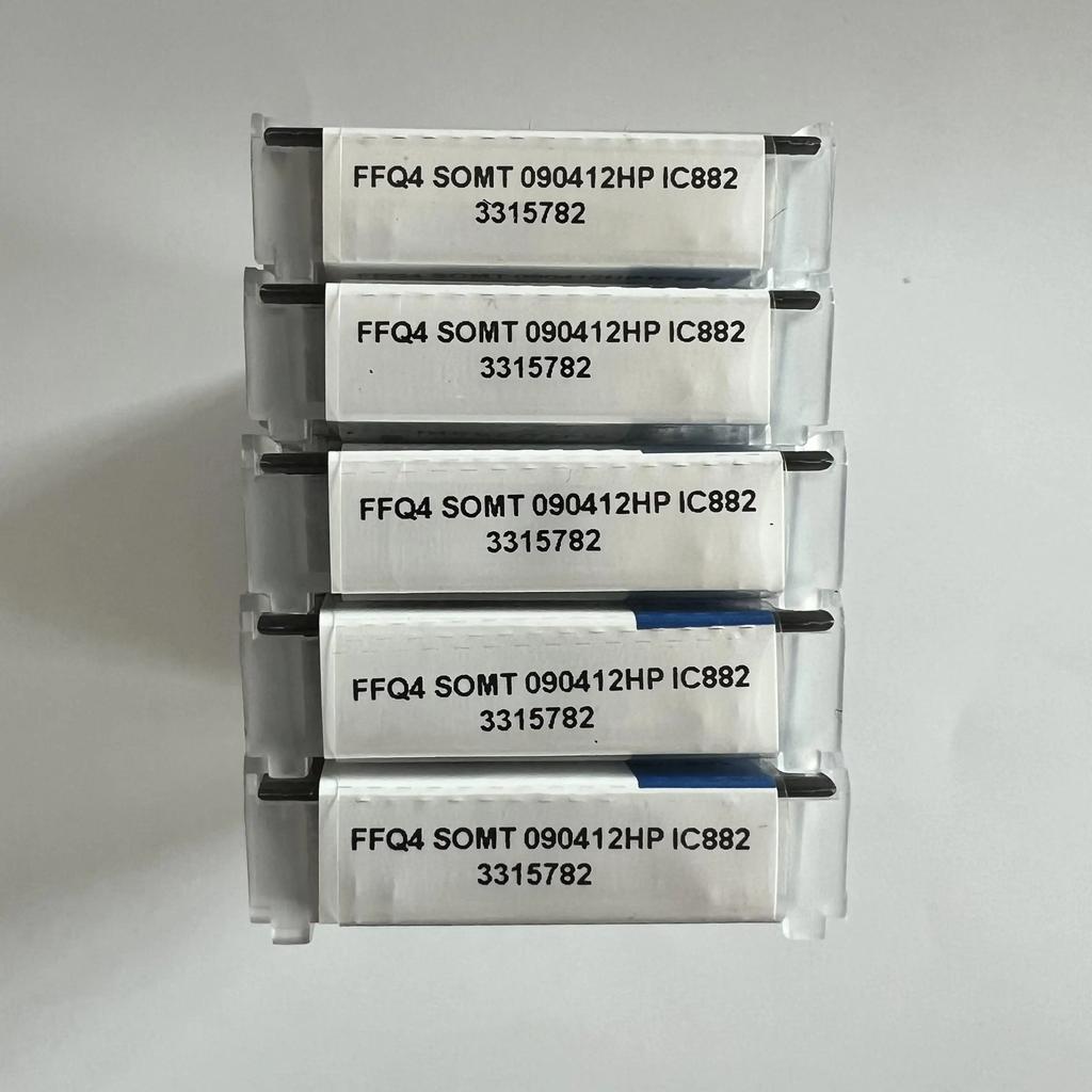 ISCAR / FFQ4SOMT090412HP IC882 Industrial indexable carbide inserts 10 Pcs
