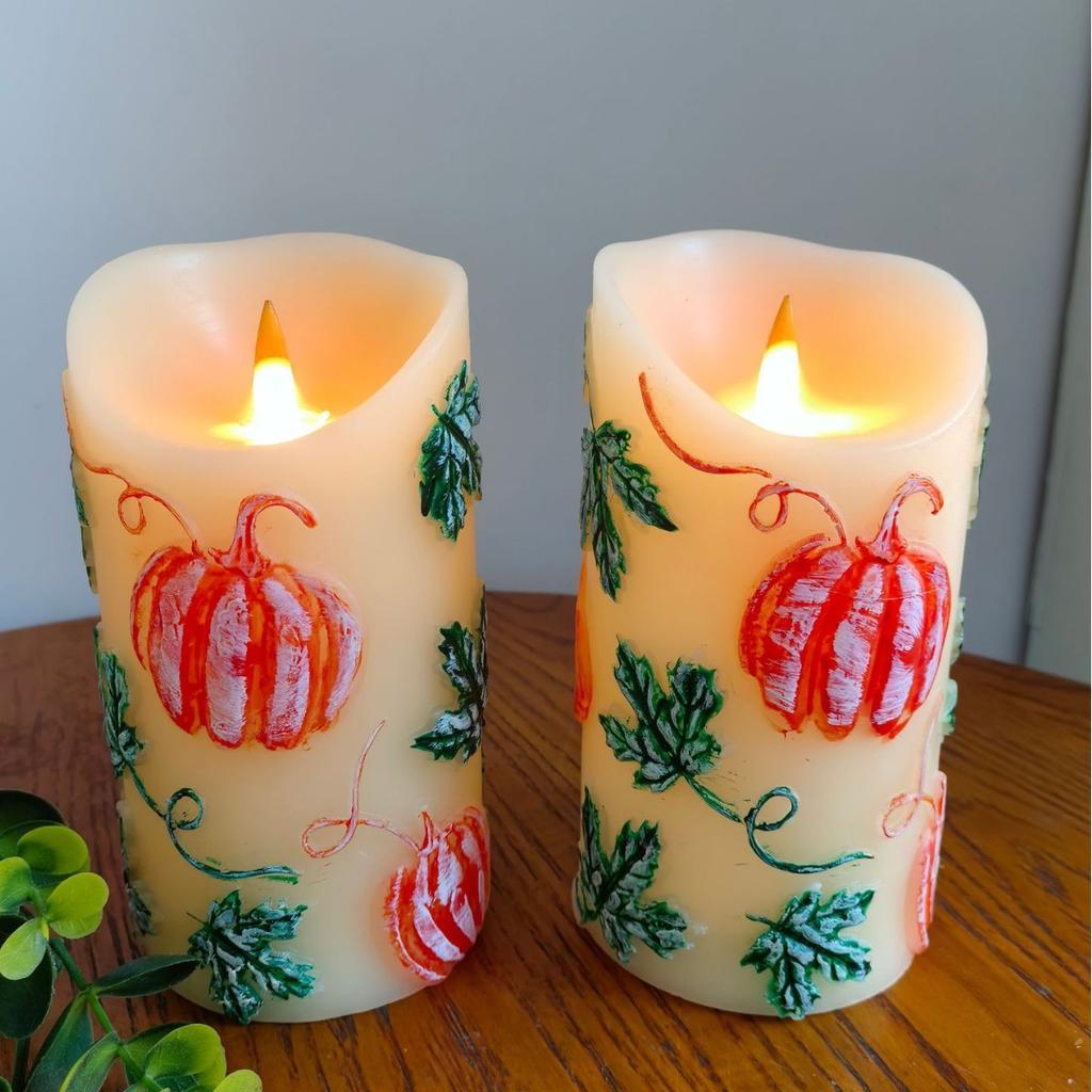 Embossed LED electronic candles, paraffin candles, flickering flames, wedding romantic confession, birthday romantic electronic