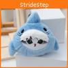 Shark Cute Blue Stuffed Keychain Soft Pp Cotton Fill Plush Toy For Gift Kids