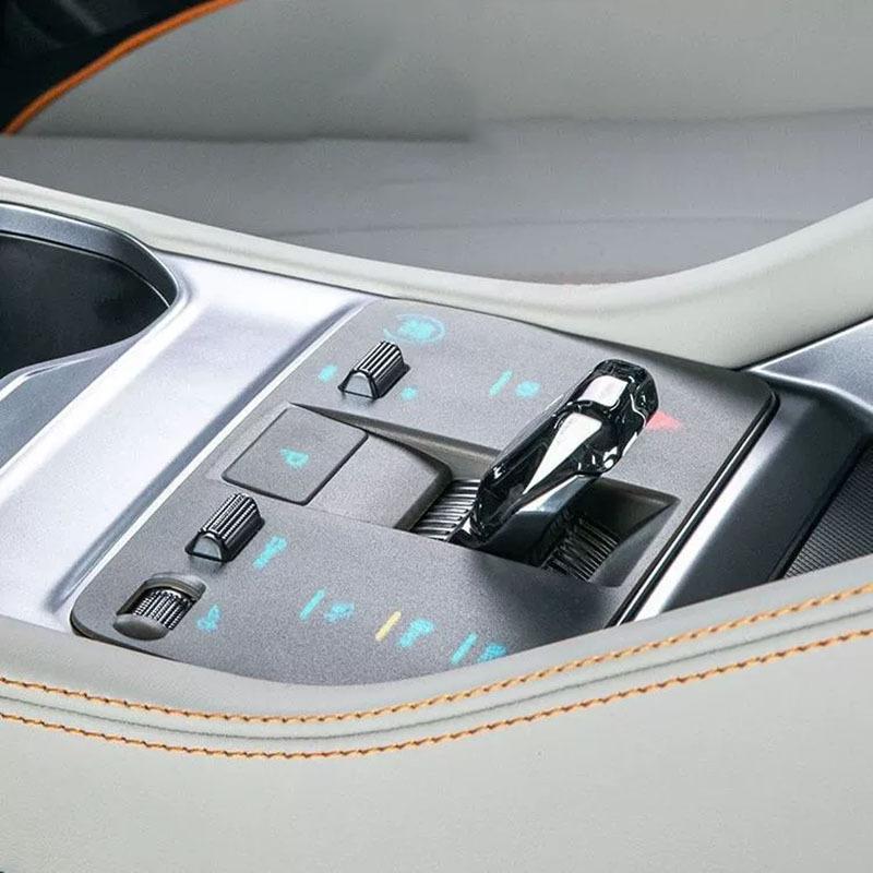 Car Central Control Panel Button Cover Silicone Protective Pad For BYD Song Plus Champion 2024
