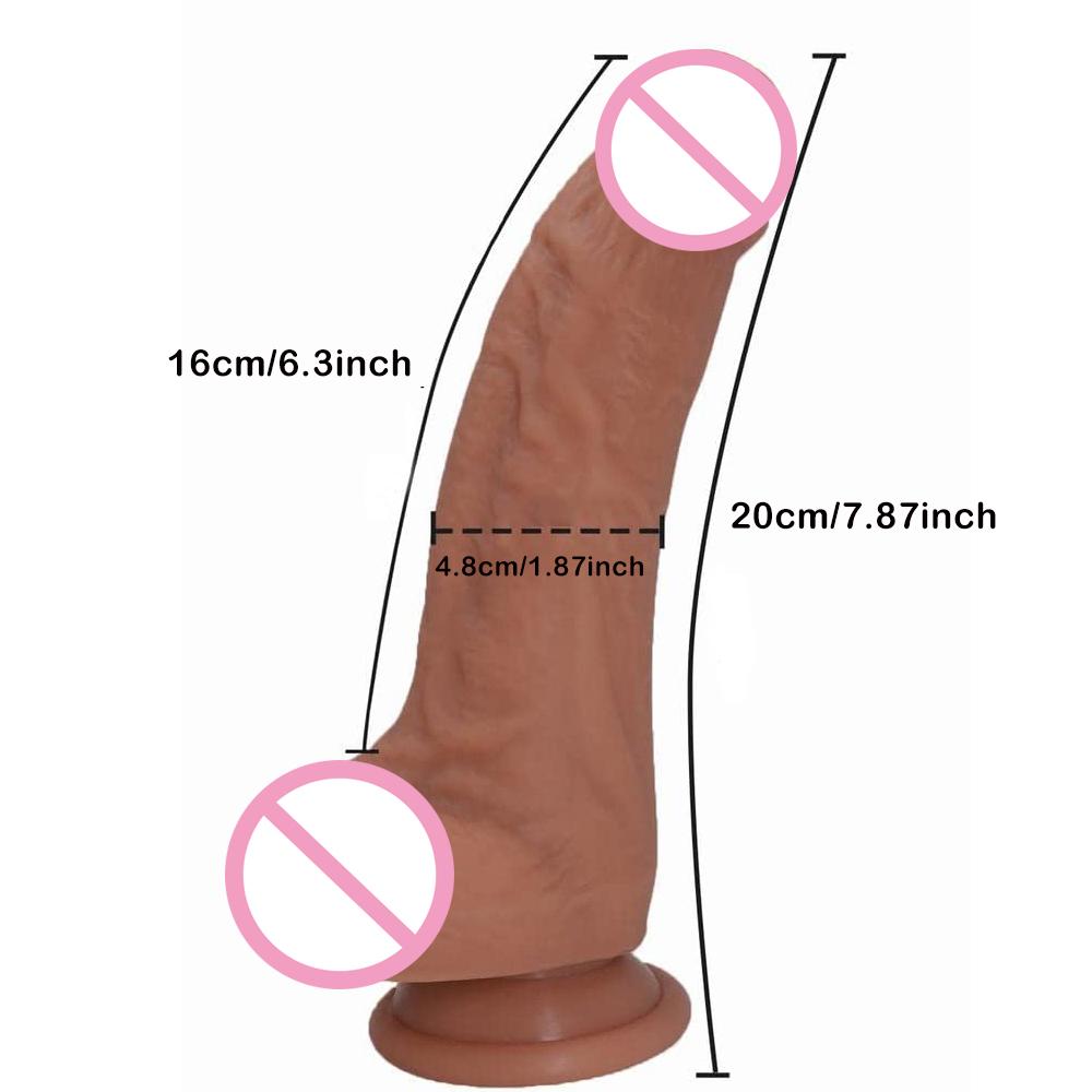 Huge Thick Realistic Dildo Big Penis Double Penetration Anal Plug Vagina Masturbator Fake Dick Adult Sex Toy for Women Sexuales