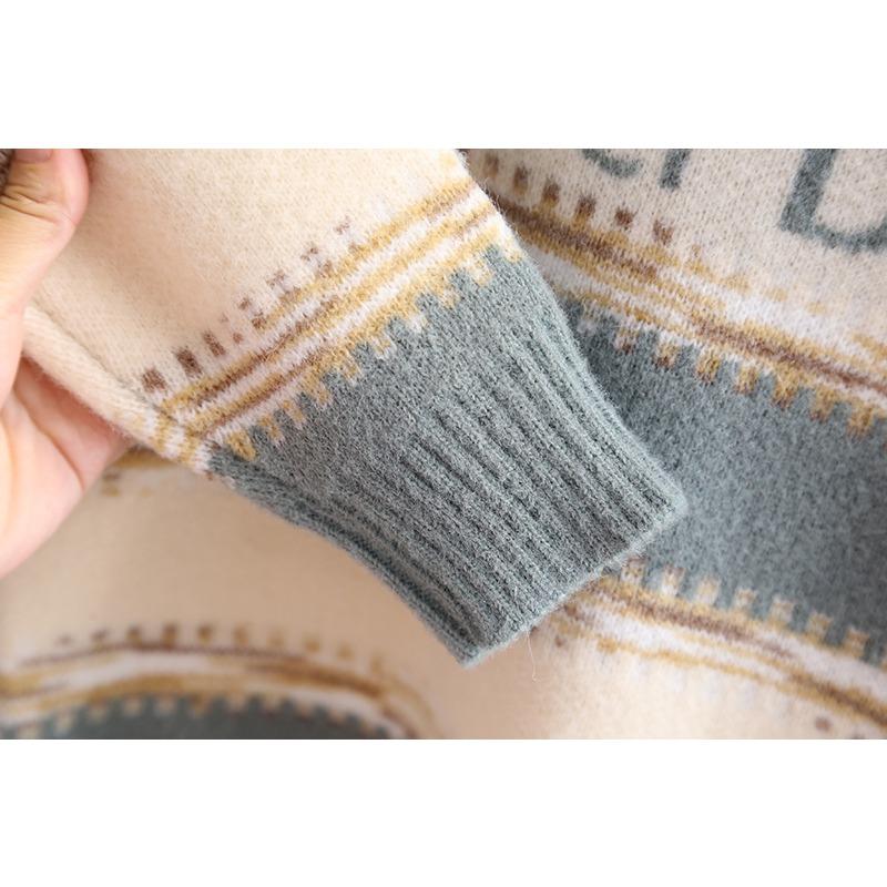 Boys' Sweaters, Autumn and Winter Models, Children's Knitwear, Boys' Bottoming Shirts, Boys' Winter Warmth and Thickening