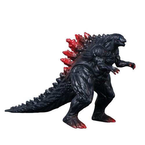 New 10cm Godzilla VS Kingkong Gojira Soft Glue King Ghidorah Action Figure Movable Joints Model Toys For Kid Boy Gift