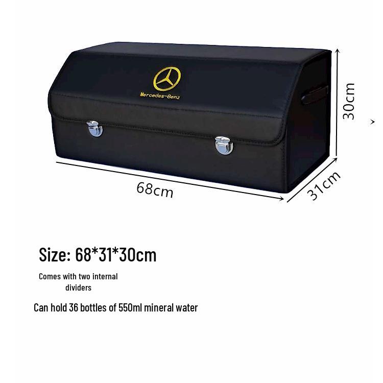 Multifunctional Car Trunk Organizer with Logo