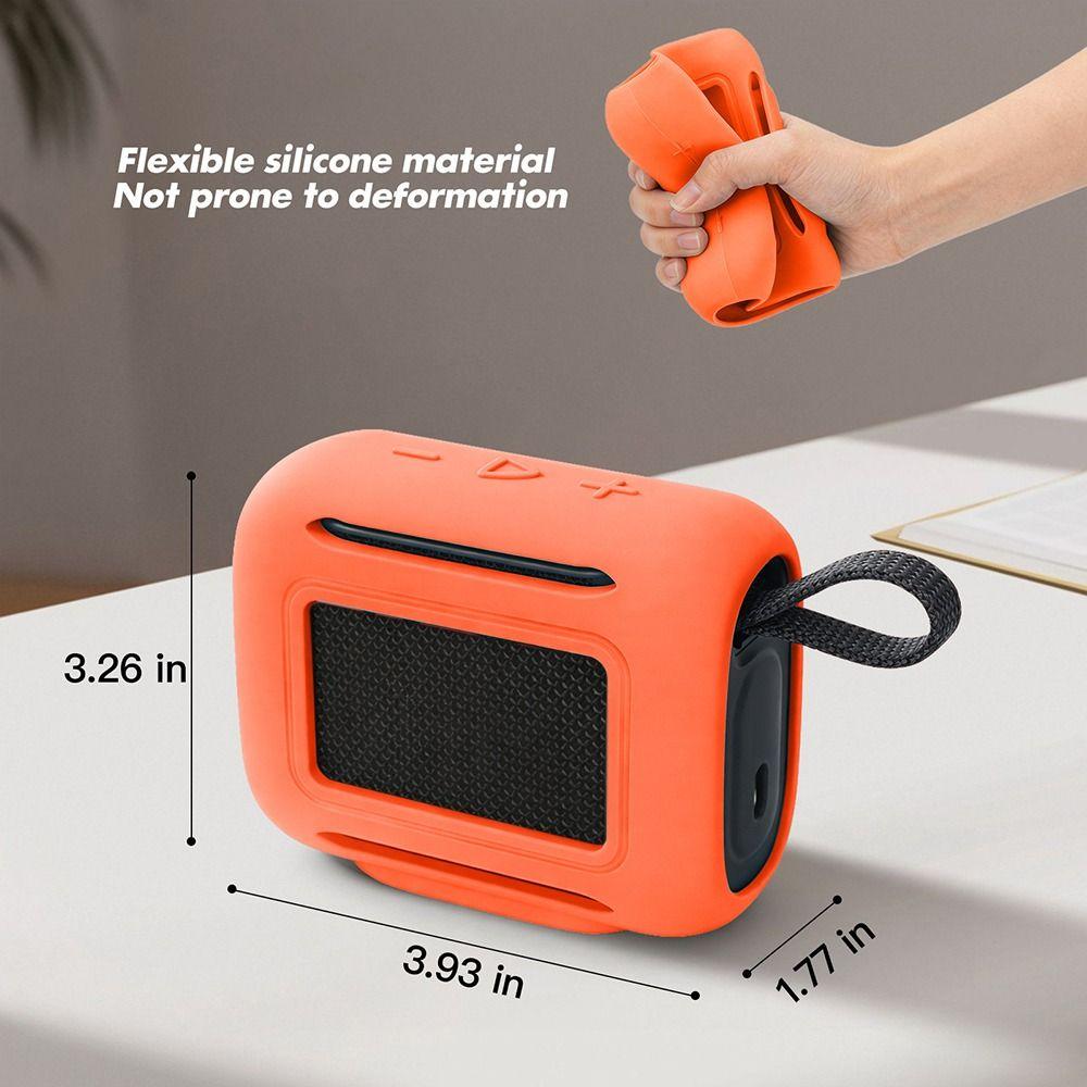 Portable Silicone Case Protective Cover for JBL GO 5 Bluetooth Speaker Speaker Accessories