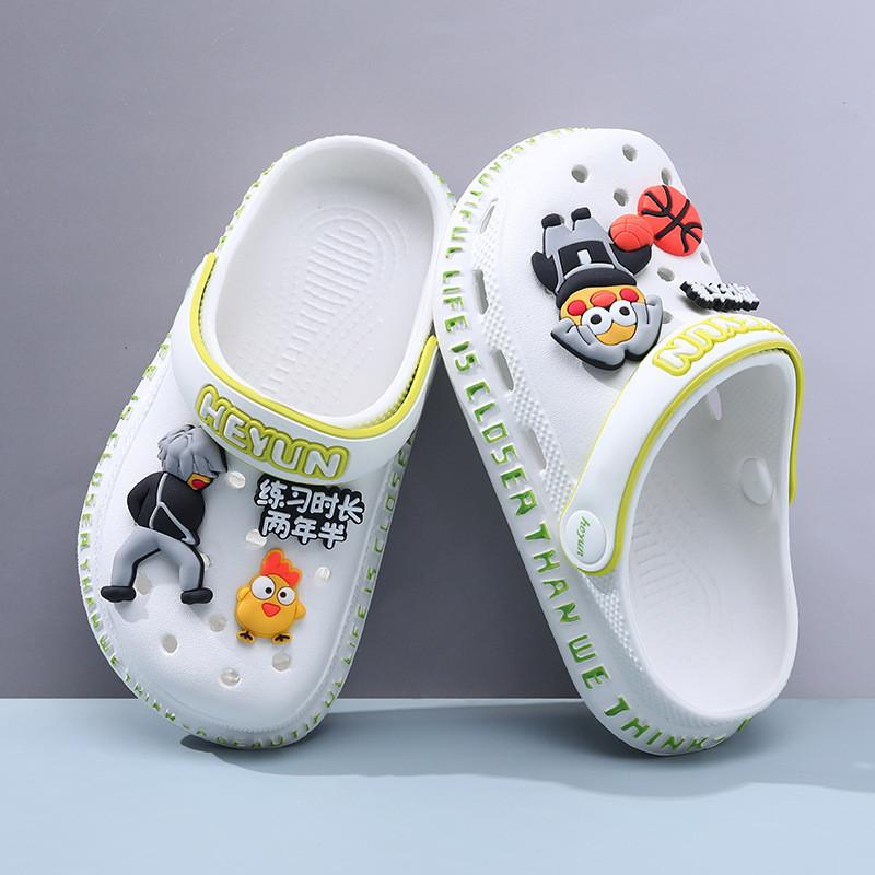 Stylish Eva Lightweight Kids Summer Slipon Sandals With Antislip Soft Sole For Boys