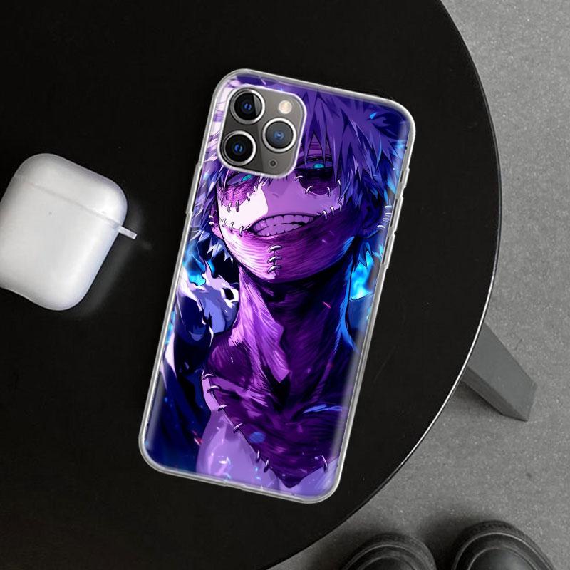 Dabi MHA My Hero A-Academy Phone Case Cover for iPhone 11 12 13 Mini 14 15 Plus 16 Pro Max 17 Air 7 8 + SE Art Customized Fundas