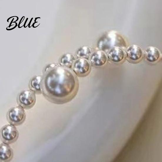 Lightweight Elastic Bracelet Women Faux Pearl Fit Warm Luster Minimalist