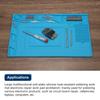 Magnetic S150 Heat Insulation Mat Large Silicone Soldering Pad for Electronic Repair Workstation Anti Static Pad