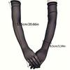 Women Thin Lace Gloves Breathable Mesh Anti-UV Summer Driving Gloves Etiquette Elegant Party Cosplay Elastic Long Lace Gloves