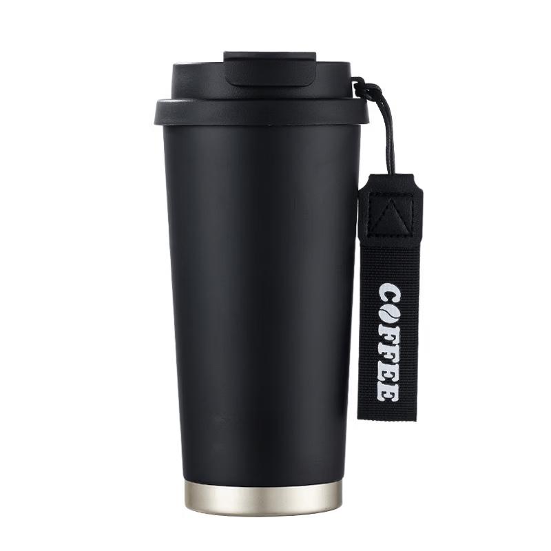 

Dual-Drink Stainless Steel Insulated Coffee Mug