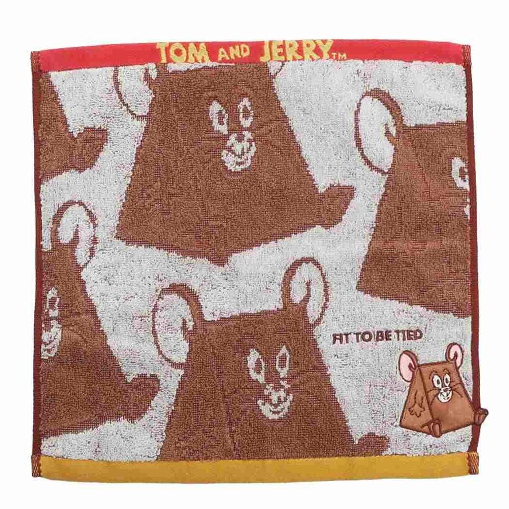 Marushin Carry Tom and Jerry Swallowing Jerry Antibacterial and Deodorizing Available in 2 4105001000 Towel, Embroidered, Cotton, Sizes,