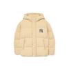 New MLB New York Yankees Down Jackets Unisex Sand 3ADJV0236-50SAL