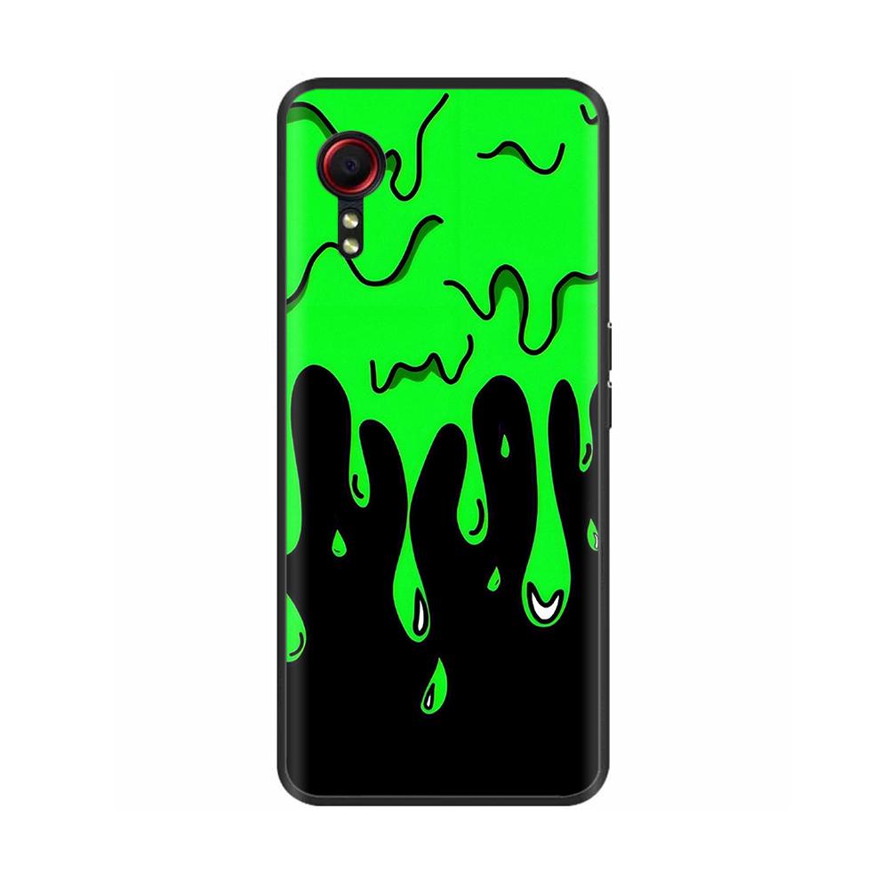 Per Samsung Galaxy Xcover 7 Custodia Morbida Liscia Silicone Liquido Cartoon Guscio Telefono Per Samsung XCover7 Cover Posteriori Protettive in TPU