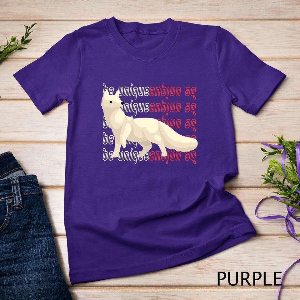 Cool Fox Funny Arctic Foxes Shirt Cute Arctic Fox T-Shirt Unisex T-shirt 8 3XL