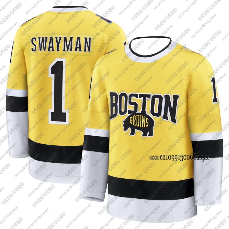 Nuove maglie da hockey su ghiaccio Autunno Inverno per Uomo Maglie da hockey Boston Bruins T-shirt sportive casual a manica lunga Donna Uomo Maglie
