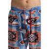 Summer Cotton Linen Men's Casual Drawstring Graphic Print Boho Tribal Vintage Pants Outdoor Activities Trousers Running Jogger