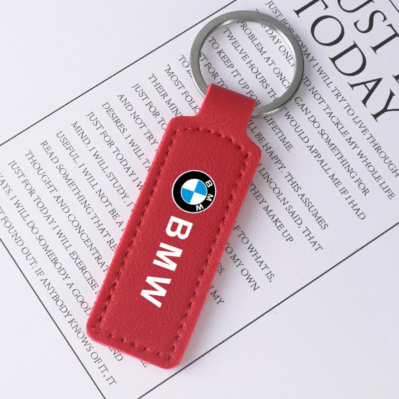 Leather Car Styling Keychain Anto-loss Key Ring Pendant For BMW 1 3 5 7 Series X1 X3 X4 X5 F10 F15 F16 F20 F30 F18 F25 M3 M4 E34 cysh69