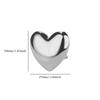 Cute Heart Chunky Stainless Steel Rings for Women Gold Open Adjustable Vintage Wedding Ring Aesthetic Jewelry Accessories