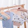 30Pcs Cute Bowknot Baby Clothes Racks Portable Closet Organizer Kids Clothing Hangers  0-10 Years