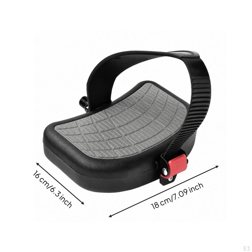 Stationary Bike Pedal with Toe Cage AntislipResistant Pedals Cages Secure for