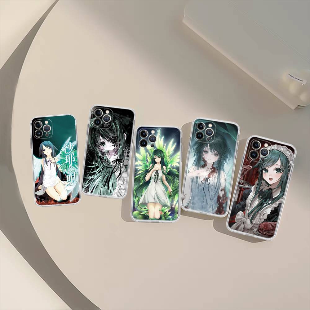 The Song Of Saya Horror Game Fit For IPhone 16 15 Promax Phone Case IPhone 14 11 12 High End 13 Pro Silicone