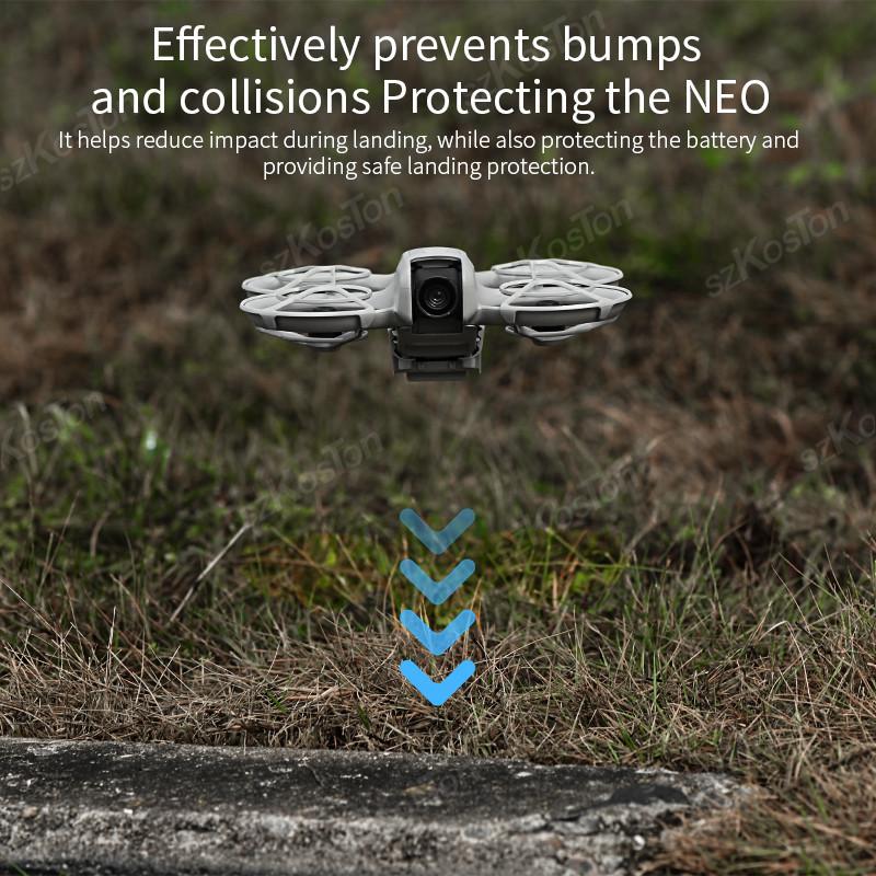 Para trem de pouso de drone DJI NEO Luz noturna Tripé luminoso Design de encaixe Bateria embutida Lâmpada recarregável para Dji Neo