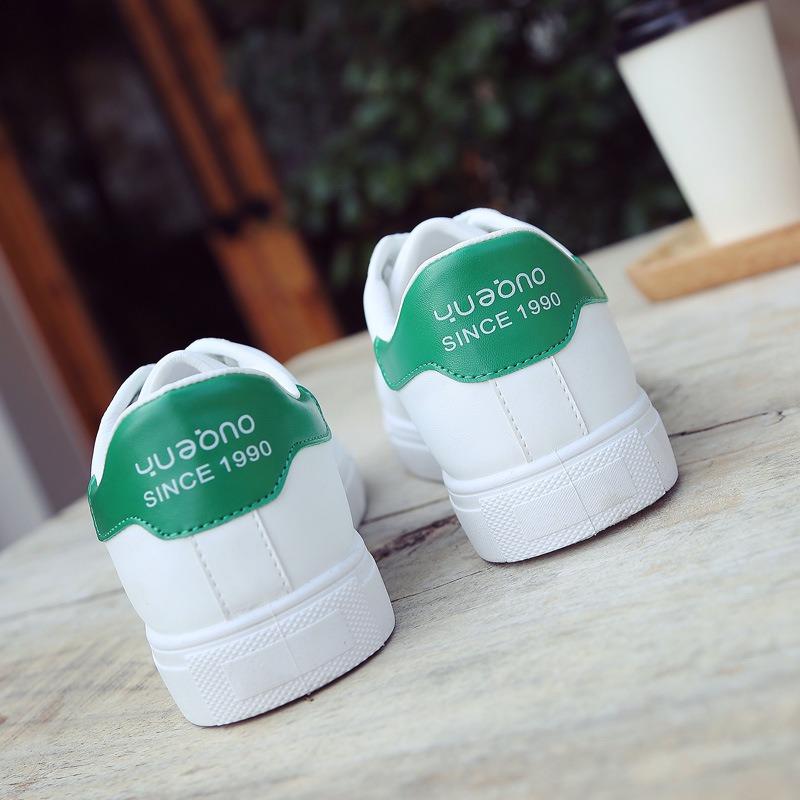Summer new little white shoes female students lace-up board shoes flat-soled sports and leisure women's shoes 6
