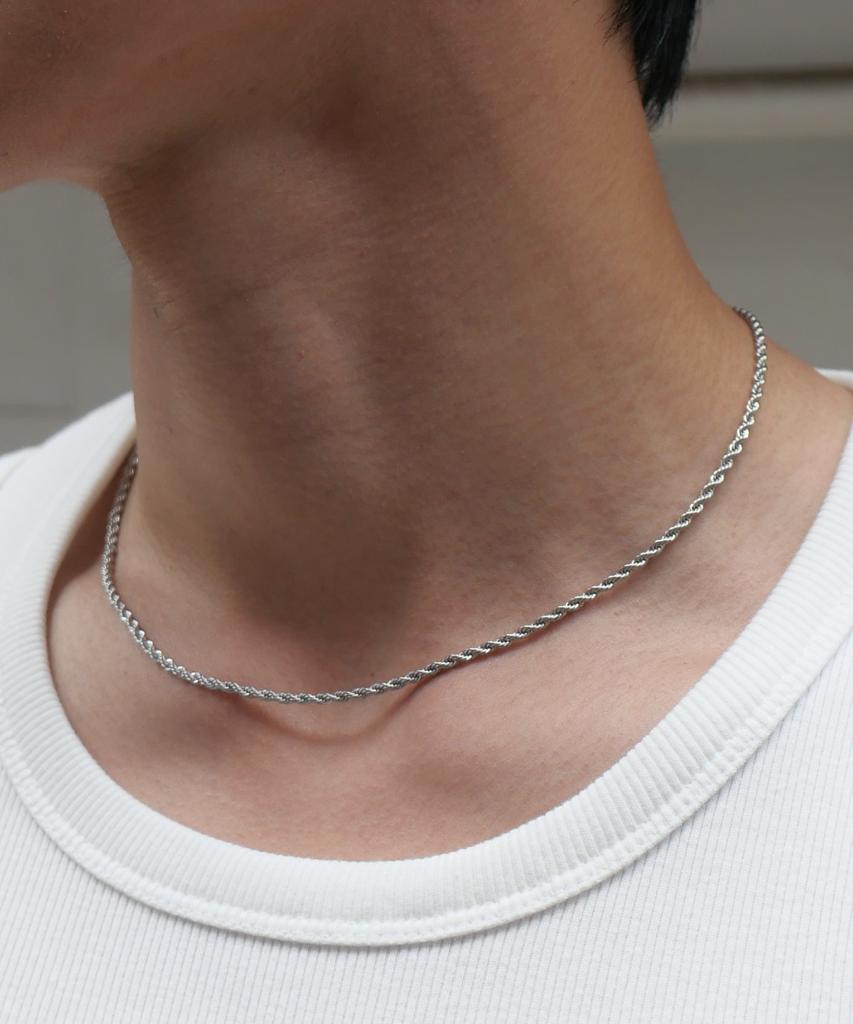 Khaki Studio Soft Rope Chain Necklace