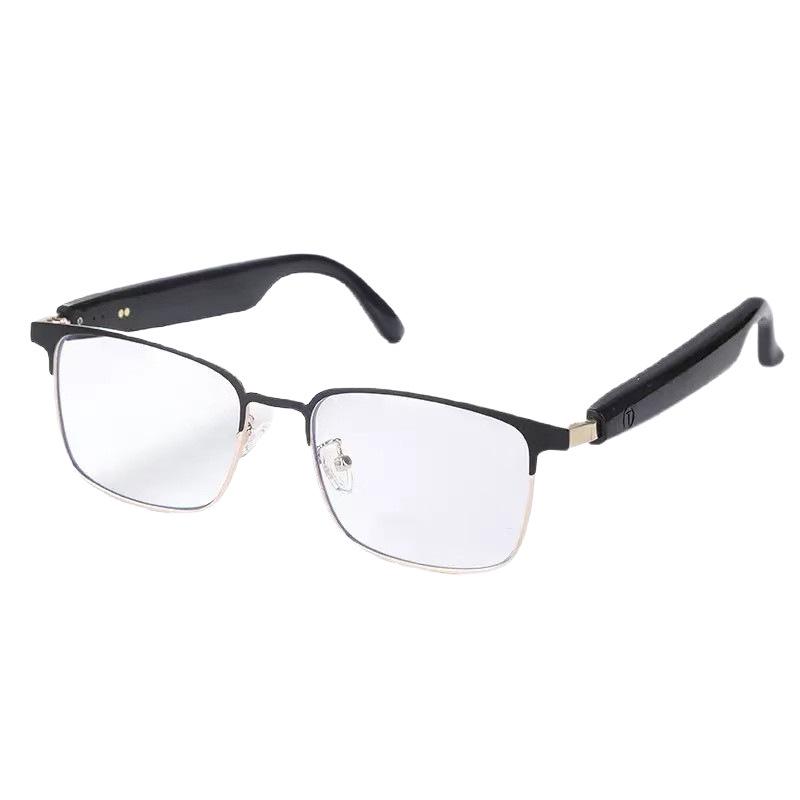 Smart Bluetooth Outdoor Glasses GS06/GS07: Metal Frame, Photochromic Lenses, Magnetic Charging, Dual Channel Audio.