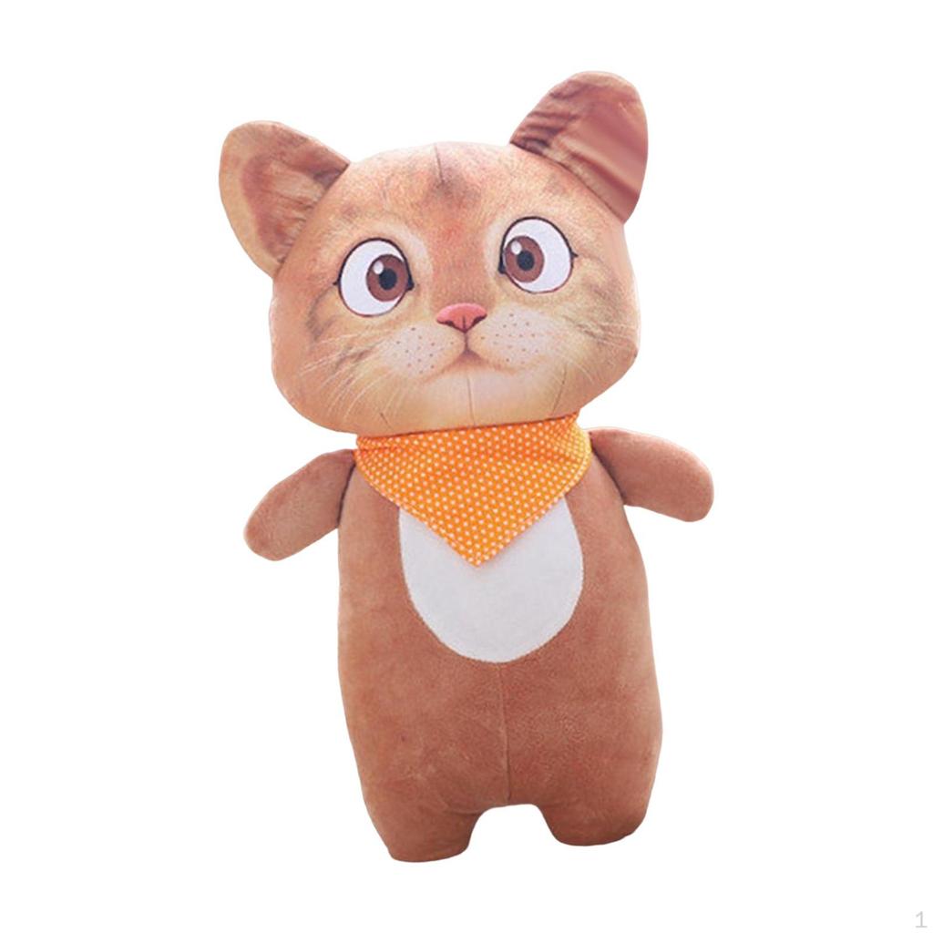 Animal Plush Toy Cartoon Pillow Khaki Hugging Gifts for Home Party Decorations