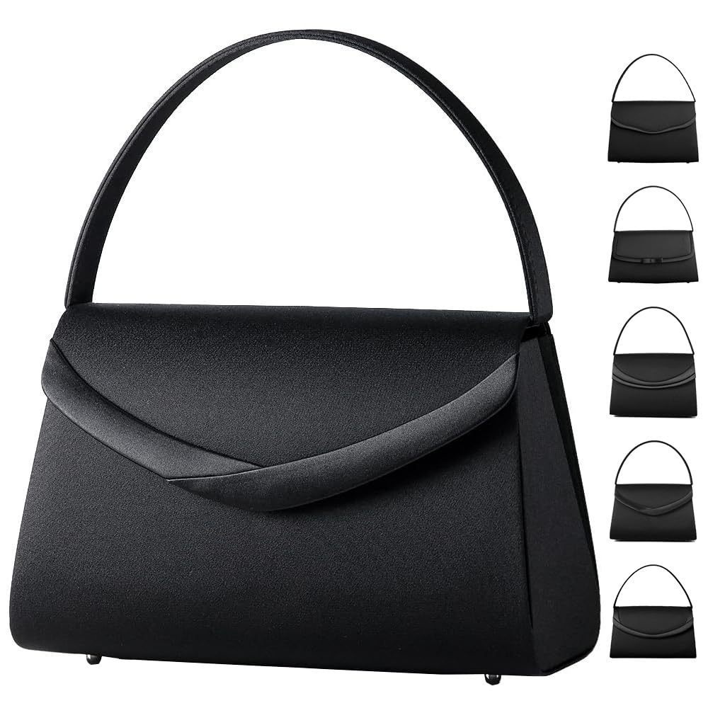 Iwasa Black Formal Bag for Made In Japan Women, (Type E)