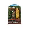 Malaysia Kuala Lumpur Baru Cave 3D Stereoscopic Tourism Souvenirs Resin Painting Decoration Home Refrigerator Magnets