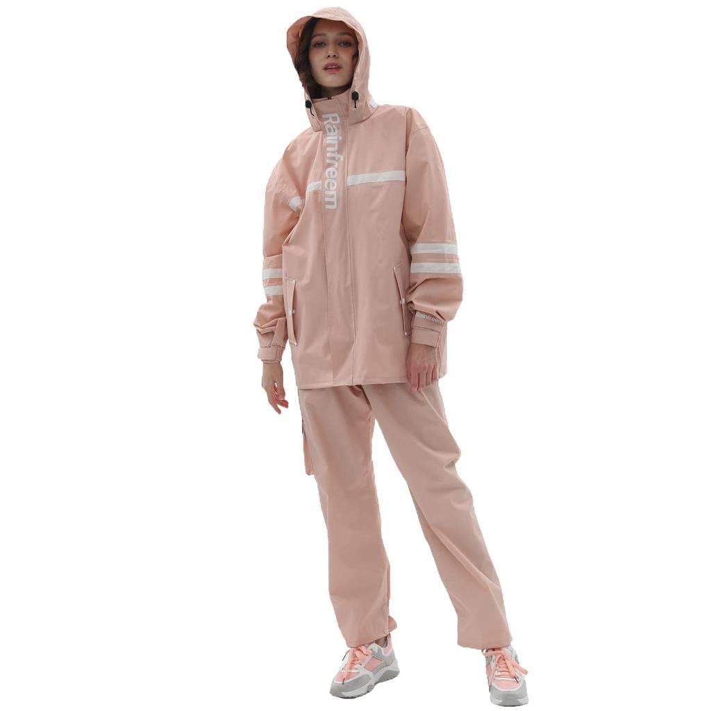 Rainfreem and Rain Suit Suitable for and Stylish Rainwear for Commuting and Light Size Perfect for Rainy Women's Men's Set, Stain-Resistant, Unisex,