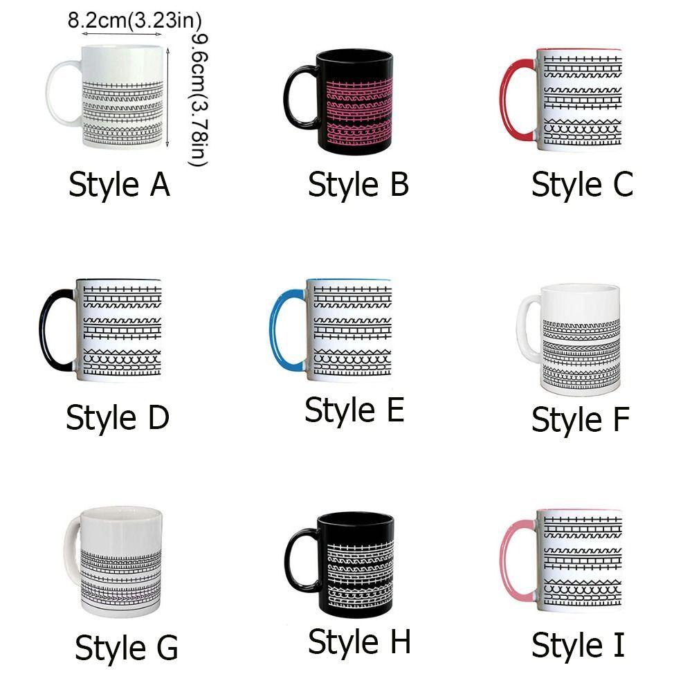 Ergonomic Handle Hidden Message Mug Microwave-Safe Drinking Mug Water Cup Teacup  Gift
