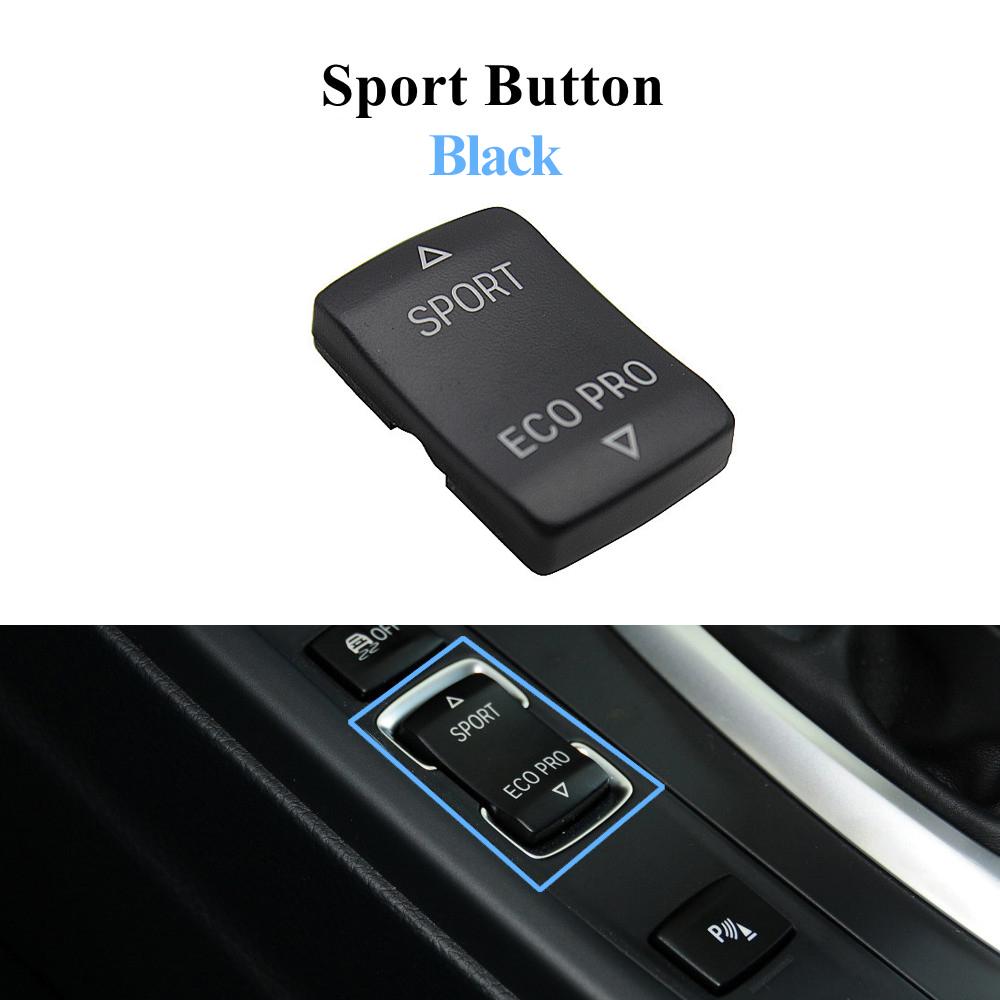 Interior Console Sport ECO Pro Switch Button ESP AntiSlip Radar Sensor For BMW F20 F21 F22 F23 F30 F31 F34 F35 F32 F36 Black