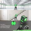 Rotating Level Tool Auto Leveling ±4° Ranges Manual Mode Adjustable Brightness for Picture Hanging Floor Renovations