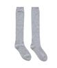 CRANK Logo Cashmere Knee Socks_Light Gray