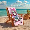 1pc Chucky3 Beach Towel, Comfortable and Thick, and Swimming/Bath/Picnic/Camping Towel, Suitable for Seaside Beaches