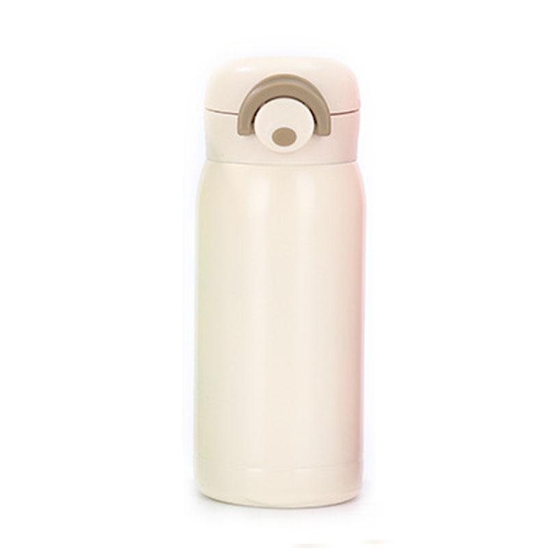 200ML/350ML Mini Thermos Cup Small Capacity Vacuum Flask Stainless Steel Pocket Cup Coffee Mug Kids Insulated Hot Water Bottle