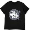 7ypSxk Moody Blues Record Player Men's T Shirt Vinyl LP Prog Rock Band Concert Tour Blue
