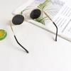 Style Round Sunglasses Punk Metal Frame Personalized For Driving Outdoor Eyewear Car Accessories Men Women Sun Glasses