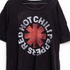 Vintage Red Hot Chili Peppers T-Shirt and Kids Tshirt, Black Cotton Tee, XL