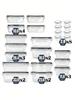  US Warehouse Quick Ship 24-Piece Leakproof Food Storage Container Set, Airtight Lids Transparent BPA-Free for Kitchen