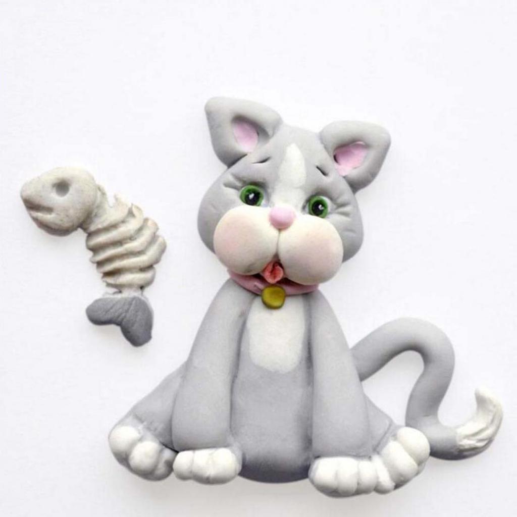 Kitchen Silicone Mold Cat Baking Tool