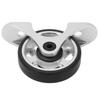 MEIJUN Folding Bike Mudguard Bearing Easy Wheel for Brompton Bike Spare Accessories Silver