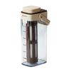 Macchina per Caffè Cold Brew, Brocca Cold Brew da 1000 ml con Coperchio, Caraffa Termoresistente per Tè Freddo per Frigorifero, Pentola Cold Brew Portatile per Casa
